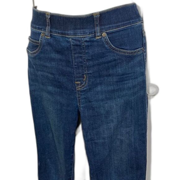 SPANX Denim Skinny Jeans Stretch Blue Jeggings Womens Small - Picture 2 of 12
